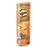Pringles Чипсы картофельные Паприка, 165г