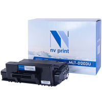 Картридж лазерный Nv Print MLT-D203U черный, для Samsung SL-M4020/4070/M4072, (15000стр.)