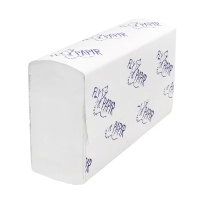 Бумажные полотенца Flypapir Premium листовые, Z-сложения, 2 слой, белые, 180шт, 272182ПК-Ц