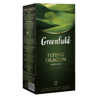 Чай Greenfield Flying Dragon (Флаинг Драгон), зеленый, 25 пакетиков