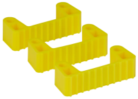 Запасные резиновые ленты Vikan 3шт, желтый, 10026