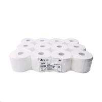 Туалетная бумага ТБТ706, 2 слоя, белая, 100м, 12шт/уп