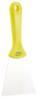 Скребок пищевой Vikan 100мм, нерж.сталь, желтый, 40096