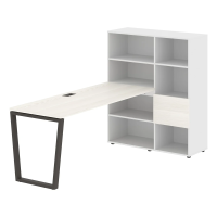 Рабочая станция EVRST 1117 Ясень Траун/Мокко 2190х1120х1355 EDIS