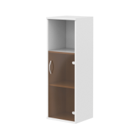 Шкаф-колонка средний Skyland Imago СУ-2.2, белый, 403х365х1200мм