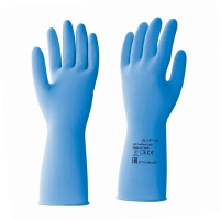 Перчатки резиновые Hq Profiline Multi Express XL, синие, 74736