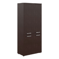 Шкаф высокий Skyland Torr-Z THC 85.3, венге магия, 854х452х1968мм, со средними дверьми, с топом