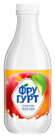 Напиток кисломолочный Фругурт с персиком 1%, 930г