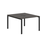 Стол 2-х местный EUWST 1113 Мокко/Черный 1160х1346х750 EDIS
