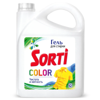 Гель для стирки Sorti 'Color', 4,8л, канистра