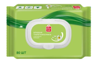 Fine Life Туалетная бумага влажная ромашка, 80шт