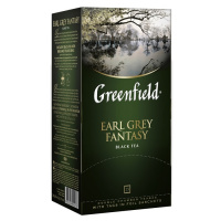 Чай Greenfield Earl Grey Fantasy (Эрл Грей Фэнтази), черный, 25 пакетиков
