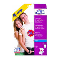 Пленка для ткани Avery Zweckform MD1002, 210x297мм, 10 листов, А4, для струйной печати