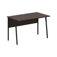 Стол прямой СП-2P Венге Магия/Черный 1200х720х755 IMAGO PLUS