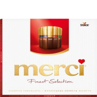 Конфеты Merci 8 видов шоколада, 250г