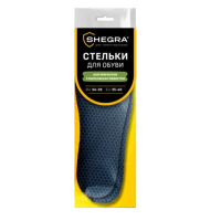 Стельки для обуви АНАТОМИЧЕСКИЕ С МАССАЖНЫМ ЭФФЕКТОМ, материал PU PRO, размер RU 34-39 / EU 35-40, с