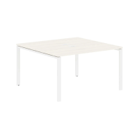 Стол 2-х местный EUWST 1313 Ясень Траун/Белый 1360х1346х750 EDIS