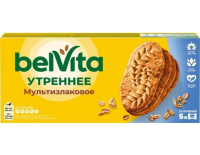 Печенье Belvita Утреннее мультизлаковое, 225г