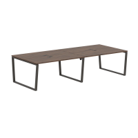 Стол 4-х местный EVWST 3113 Дуб Денвер тёмный/Мокко 3126х1346х750 EDIS