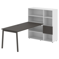 Рабочая станция ELRST 1217 Мокко/Мокко 2190х1250х1355 EDIS