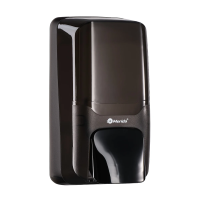 Диспенсер для мыла в картриджах Merida Harmony Click DHC101.C, черный, пластик