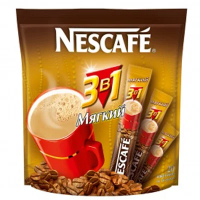 Кофе порционный Nescafe Мягкий 3в1 20шт х 16г, растворимый, пакет