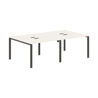 Стол 4-х местный EUWST 2313 Ясень Траун/Мокко 2326х1346х750 EDIS