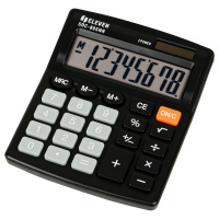 Калькулятор настольный Eleven SDC-805NR черный, 8 разрядов