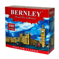 Чай Bernley English Classic, черный, 100 пакетиков