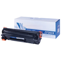 Картридж лазерный Nv Print CF283X, черный, совместимый