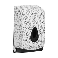 Диспенсер для туалетной бумаги листовой Merida Unique Charming Line Matt BUH407, матовый с рисунком