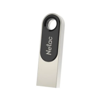 Флеш-диск 16 GB NETAC U278, USB 2.0, металлический корпус, серебристый/черный, NT03U278N-016G-20PN