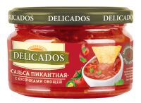 Соус Delicados овощной сальса пикантная, 200г