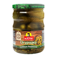 Огурцы Дядя Ваня Рязанские соленые, 950г