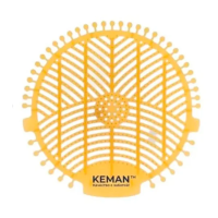 Коврик-вставка для писсуара Keman цитрус, 5шт/уп