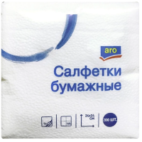 Салфетки ARO 24*24см 1 слой, 250шт