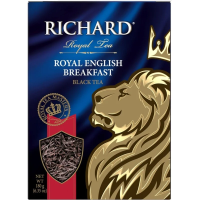 Чай Richard Royal English Breakfast, черный, листовой, 180г