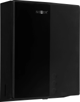 Диспенсер для полотенец листовых Nofer нерж.сталь, черный, 04046.N