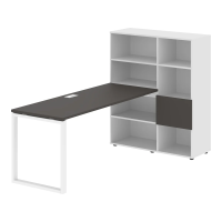 Рабочая станция EQRST 1117 Мокко/Белый 2190х1120х1355 EDIS