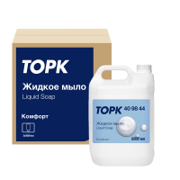 Жидкое мыло наливное Tellus (tork) Комфорт 5л, крем, 409844