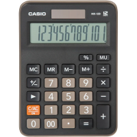 Калькулятор настольный Casio MX-12B черный, 12 разрядов, бухгалтерский