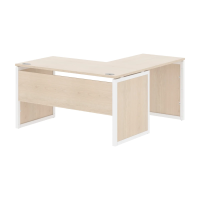 Стол угловой XQPCT 1415 Бук Тиара/Белый 1400х1500х750 XTEN-QP