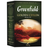 Чай Greenfield Golden Ceylon (Голден Цейлон), черный, листовой, 100 г