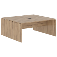 Стол двойной ED2ST 1780 Дуб Денвер светлый/Черный 1760х1606х750 EDIS