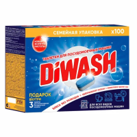 Таблетки для ПММ Diwash 100шт