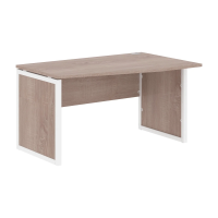 Стол эргономичный XQPCT 149(R) Дуб Сонома/Белый 1400х900х750 XTEN-QP