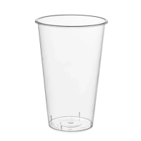 Стакан одноразовый пластиковый, прозрачный, сверхплотный, 500 мл, 'Bubble Cup', ВЗЛП, 1021ГП