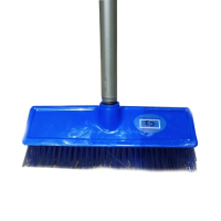 Щетка для пола с ручкой Mry 25см, рукоятка 120см, металлическая