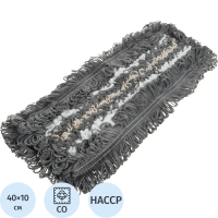 Насадка МОП Luscan Professional 40х10см 165г хлопок, микрофибр карман