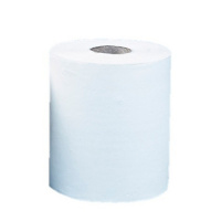 Бумажные полотенца Merida BP3301 Оптимум Макси в рулоне с центральной вытяжкой, белые, 240м, 1 слой